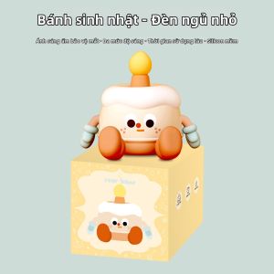 ZHUANGXIANGMAO | Đèn Đêm Hình Bánh Kem Sáng Tạo Thú Vị