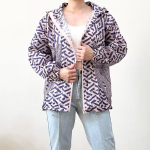 ●ECLAIRE● 003 Jacket Jaket Oversize Jumbo Hoodie Zipper Sleting Pocket Kasual Sporty Casual Santai Korea Mode Import 6012