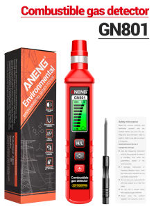 ANENG | ANENG GN801 Combustible Gas Detector Detachable Protective Probe Red and Green Backlight Distinguish the Presence of Gas tools