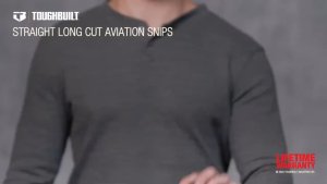 TOUGHBUILT Straight Long Cut Aviation Snips TB-H4-60-SL Zinc Tin Cutter Snip Scissors Gunting Potong Zink Tin 加长型铁皮剪刀