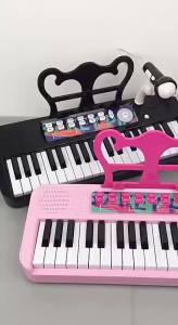 MINSINE Baoli Melody Piano with Microphone Music Toys for kids Desktop Piano Musical Toy Pretend Play set