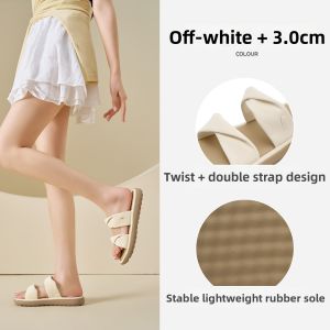 Josiny | Thick-soled Slip-on Soft Sole Summer Slippers