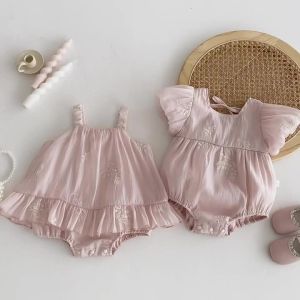 Girl baby summer floral sleeveless dress newborn casual style princess tutu skirt suitable for party and daily wear