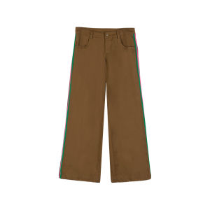 Achihara Womens Casual Wide Leg Pants 2025 New Spring Autumn Workwear Retro Loose Straight Tube Long Trousers