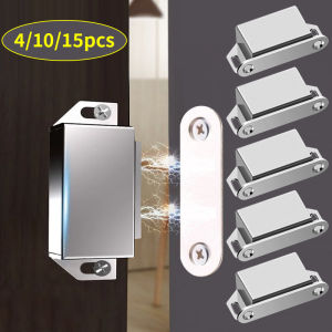 4/10/15pcs Magnetic Cabinet Door Stopper Suitable for Furniture Doors Such as Cabinets and Shoe Cabinets Magnetic Door Buckles