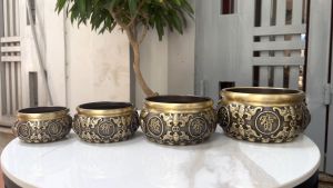Bát Tụ Bảo Dơi Bằng Đồng-Bồn Tụ Bảo Dơi Cá Chép