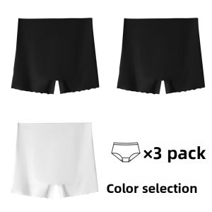 Miiow | Cat Woman Short Skirt Safety Pants Women Summer Thin Ice Silk Flat Angle Underwear Cover Triangle Area Seamless Underpants