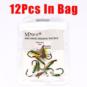 Topranc Dry Fly Fishing Flies Feather Artificial Insect Lure Barbed Hook Trout Freshwater Fishing Tackle