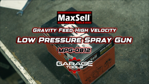 MAXSELL Gravity Feed High Velocity Low Pressure Spray Gun (MPG-0812)
