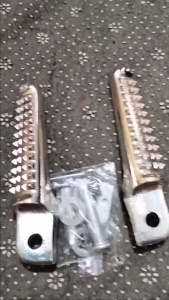 Footstep Belakang import Matic Honda dan Yamaha UNIVERSAL THAILAND Model Jagung Chrome