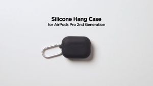 Elago Silicone Hang Case for AirPods Pro2 8 Colors: Lightning and Type-C Connectivity, Protective and Convenient