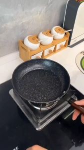 GOLIFE 24/26/28CM Cast Iron Skillets Nonstick Frying Pan Skillet Egg-Omelet Frying Pans Cookware For Gas Range