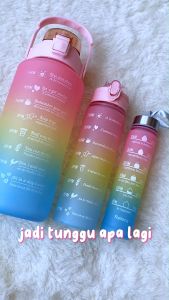 Murah Botol Viral ukuran 500ml 2000ml/ Promo murah/ Ready stok/ Warna acak