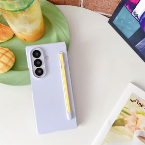 szhaiyu | With S Pen with Pen Slot Matte PC Shockproof Phone Case for Samsung Galaxy Z Fold 7 6 5 4 3 Fold7 for Samsung Z Fold 7 6 Cover