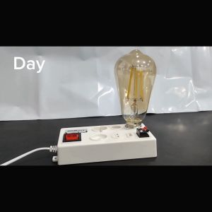Dycorra Filament Bulb ST64 (Tint) E27 8W Day Warm Retro Edison Tinted Glass Bulb Lamp Vintage