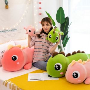 Thú nhồi bông khủng long đuôi tim - Size từ 60cm đến 190cm - Quà tặng gấu bông khủng long đuôi tim siêu đáng yêu - Gối ôm mềm mịn co dãn bốn chiều cho bé