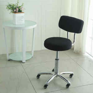 Universal Elastic round Chair Cover Full Wrap Dustproof Protective Modern Bar Stool Haircut Chair Protector Home Decor