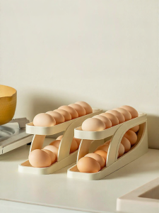 onlycook | Creative Slide Automatic Double Layer Egg Storage Box