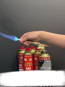 Đầu Khò Gas Kim Loại Chống Bỏng Súng Khò Gas Mini Đánh Lửa Nhanh Dễ Dùng