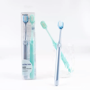 Ifsmile FLEX Nano-bristle Wide-head Toothbrush Dual-pack