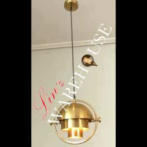 Lampu Gantung minimalis POST MODERN BLACK GOLD pendant lamp