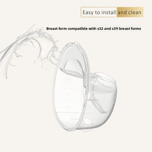 HULEZHI | Hands-Free Automatic Silent Breast Pump with Horn Shield and Duck Bill Valve