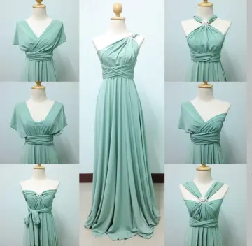 Dusty green infinity dress hotsell