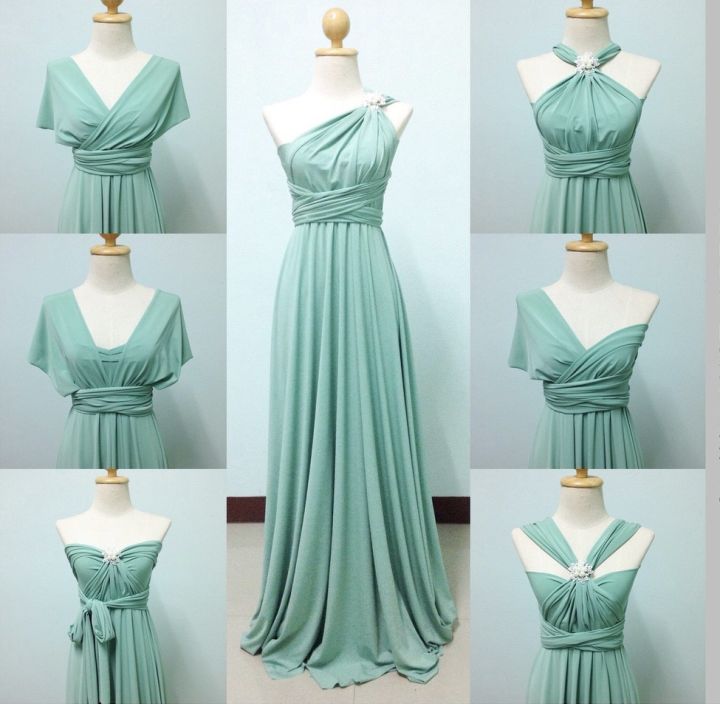 Lazada 2024 green dress