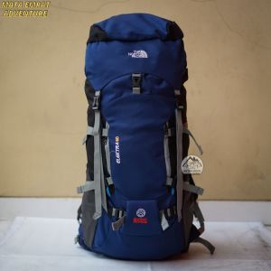 TAS RANSEL GUNUNG CARRIER 60 LITER DAN RAINCOVER TAS PRIA PENDAKI HIKING ADVENTURE