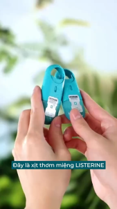 [NK Mỹ] Bộ đôi xịt thơm miệng Listerine Cool Mint 2 packs x 77ml - TD Shop