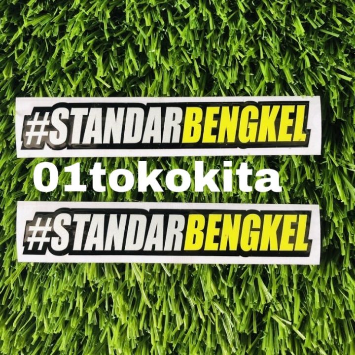 Sticker cutting - Stiker STANDAR BENGKEL stiker cuting #STANDARBENGKEL ...