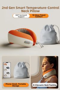 Travel Portable U-Shaped Cervical Pillow