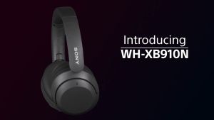 Sony WH-XB910N Noise Canceling Headphones Deep Bass Bluetooth Wireless Gaming Headset with Mic 30 Hour Battery Life