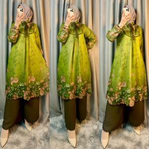 DAVINA SET TUNIK CANTIK COCOK UNTUK OUTFIT KERJA DAN HANGOUT