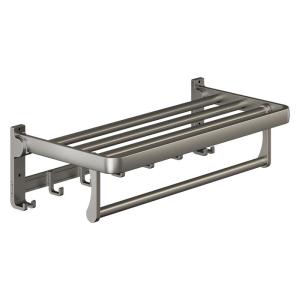 TAOSHI | Gun Gray Space Aluminum Wall-Mounted Towel Rack