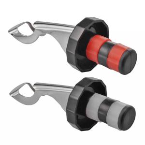 【New Arrival】 Champagne Stopper Silicone Red Wine Stopper Convenient Creative Eco-friendly Lightweight Portable Stainless for Bar Accessories