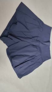 Quần Short Tập Gym Nữ Cạp Cao Thoáng Khí Chống Bóng Hai Lớp Kiểu Dáng Thể Thao Năng Động