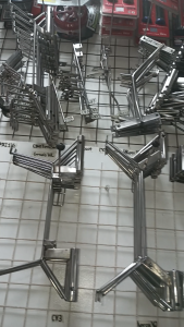 CLICK160 Stainless Mini Driving Light Bracket T-Post Inner Bracket and Outer tube type MDL Bracket
