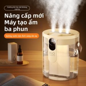 Quiet Triple Spray Large Capacity Portable Humidifier 1.5L