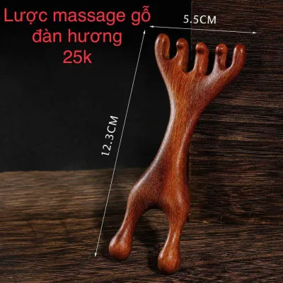 Gậy massage gỗ đa hướng 12.3CM x 5.5CM