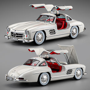 JUANNUO | Vintage Simulated 300SL Mercedes Benz Model Car