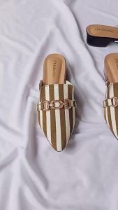 Sandal Mules Wanita Hak Tahu 3cm