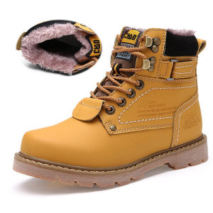 Northeast Harbin Outdoor Large Size Boots Snow Boots Heattech Worker Boot Cotton Boots Fall and Winter Cold Resistance minus 30 Degrees