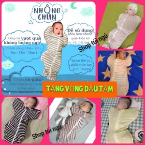 Nhộng chũn cho bé Cao CấpTúi ngủ cho bé ngủ ngon