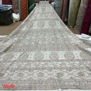 Murah! Tulle bordir Sabto Etnik desain baru/Bahan kebaya motif etnik sabto