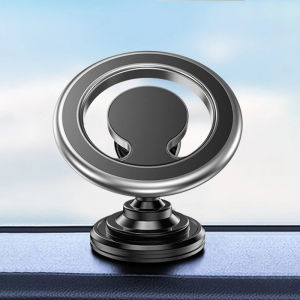 Metal Strong Magnet Car Mobile Phone Holder for Magsafe Accessories Stand Magnetic Vent Support for iPhone 15 14 Pro Max Samsung