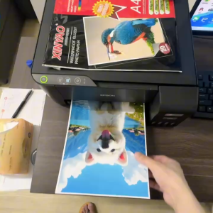 XINYAO A4 Photo Paper Glossy Inkjet 180gsm(20 sheets) Glossy photo paper No back printing KM