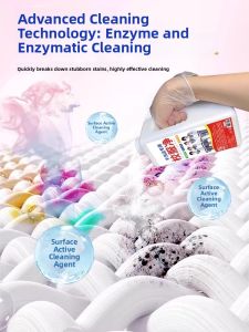 MONLEYTA | Explosive Salt School Uniform Stain Remover Whitening Power Official Flagship Store Genuine Pen Stain Removal Yellowing Removal