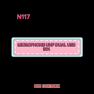 N117 ORIGINAL MIC WIRELESS HANDLE HEADSET ADVANCE SNI MICROPHONE ADVAN 2IN1 ADVANTE MIK MIX MIKROPHO