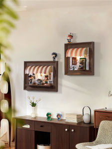 ARTPIONEER | Retro Style Display Shelf for Blind Box Collectibles No-Drilling